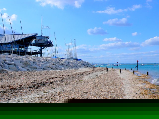 Hayling Island Sailing Club on the eastern shore of the island